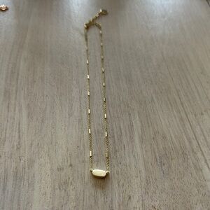 Kendra Scott Gold Fern Necklace